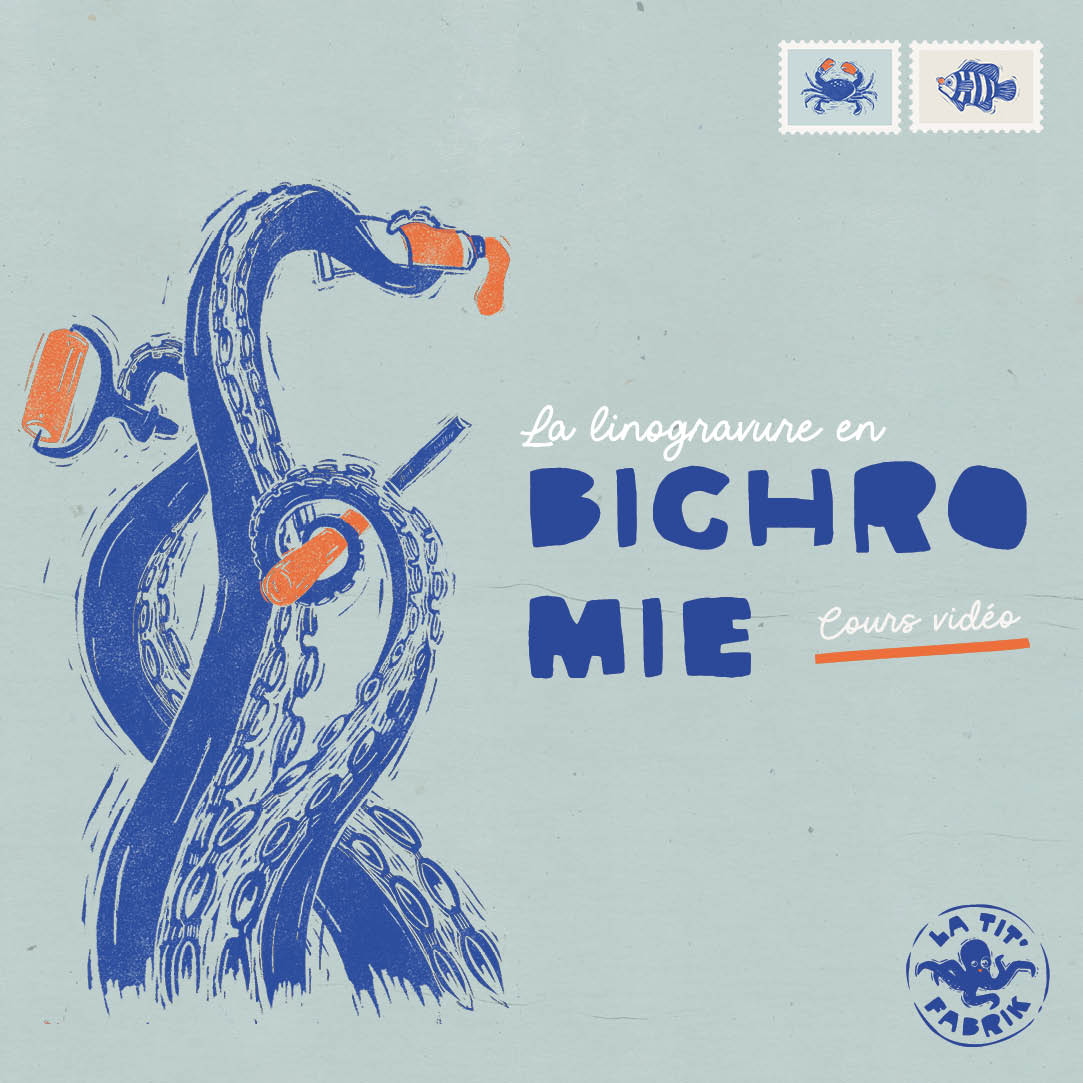 Le guide de linogravure en bichromie