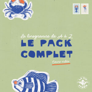 Pack cours vidéo de linogravure